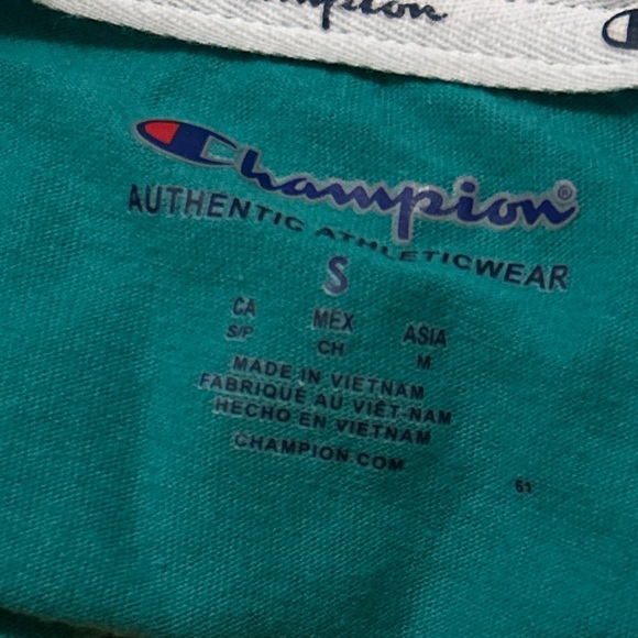 Champion Teal Authentic Athleticwear - Picture 1 of 2